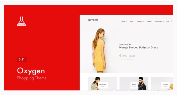 Free WooCommerce Themes: Oxygen